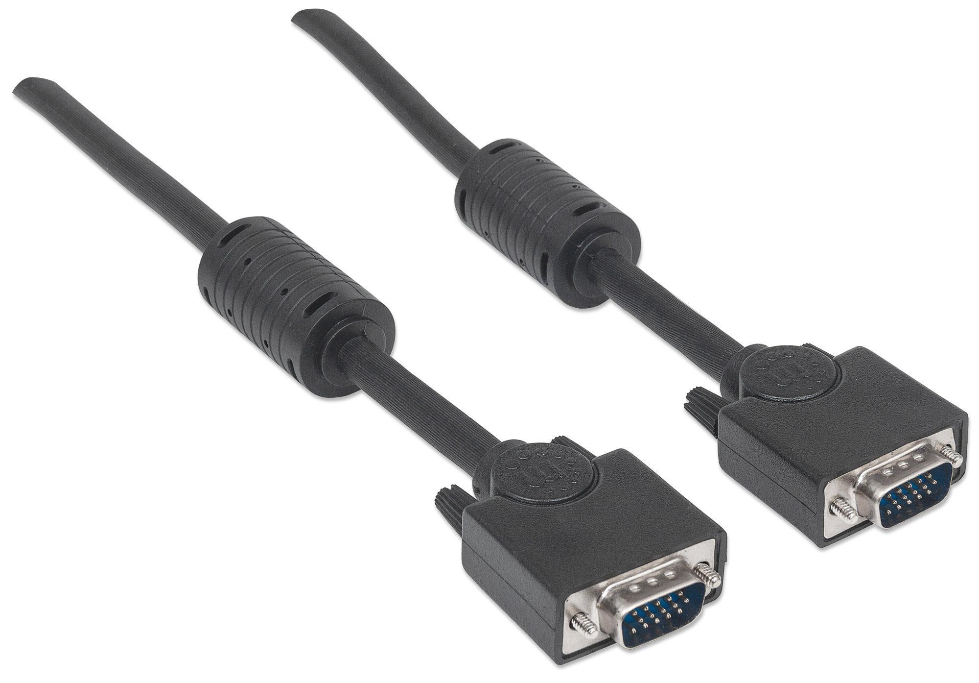 Cavo Monitor Svga M/M con ferrite da 1,8 m - immagine 2