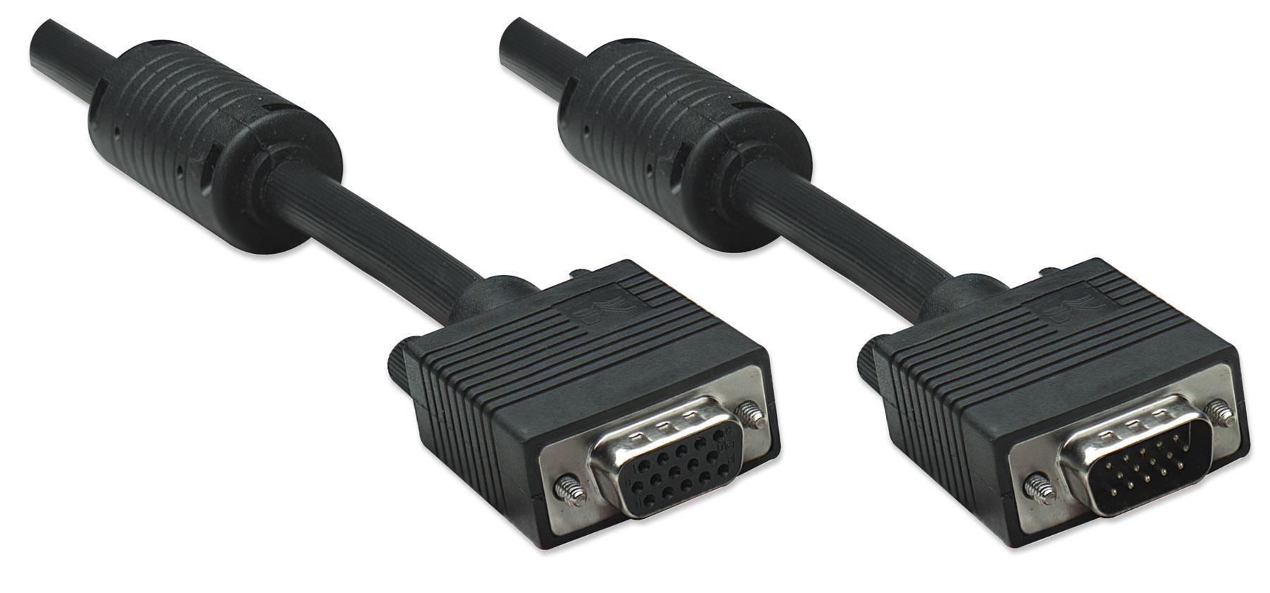 Cavo Prolunga SVGA M/F con ferrite da 3 m - immagine 2