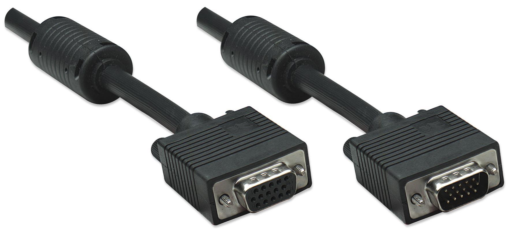 Cavo Prolunga SVGA M/F con ferrite da 5 m - immagine 2