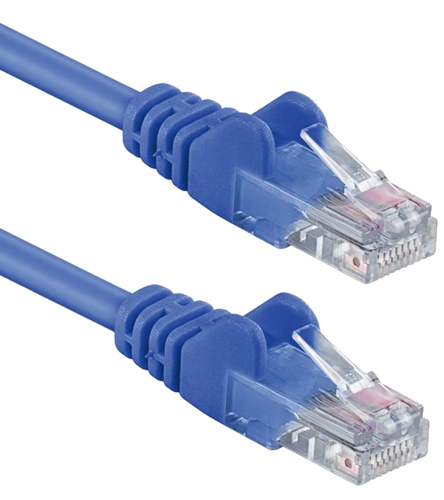 Cavo di rete Patch in Rame Cat. 5e Blu UTP 30 m - immagine 2
