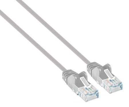 Cavo patch di rete Cat6 UTP Slim 3 m grigio - immagine 2
