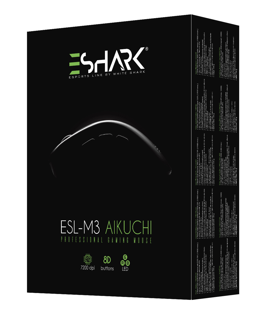 Mouse Gaming 7200 Dpi eShark ESL-M3 AIKUCHI - immagine 2