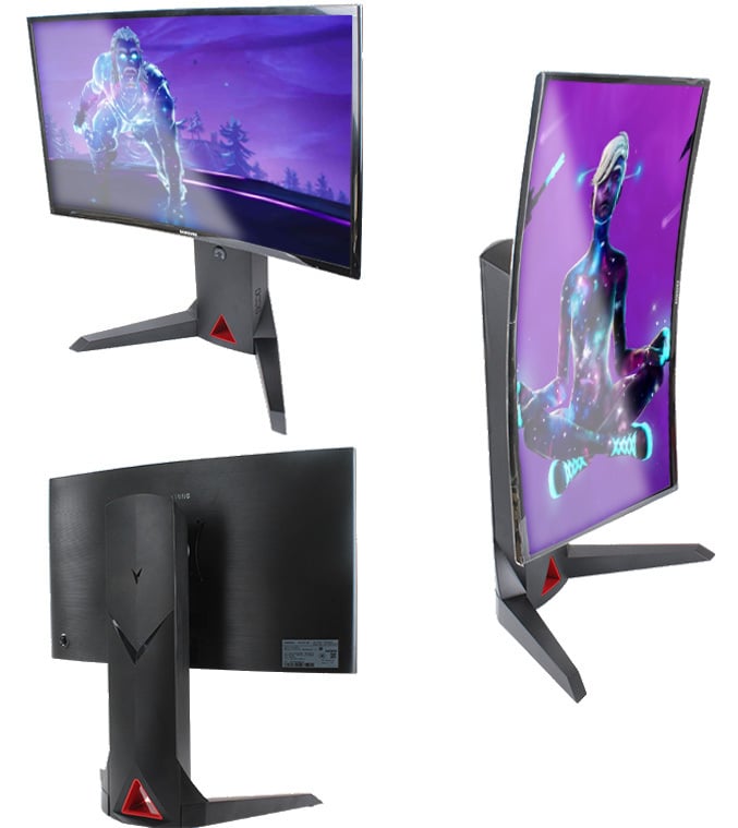 Supporto da Scrivania per Monitor Gaming LCD 17-32'' Nero - immagine 5
