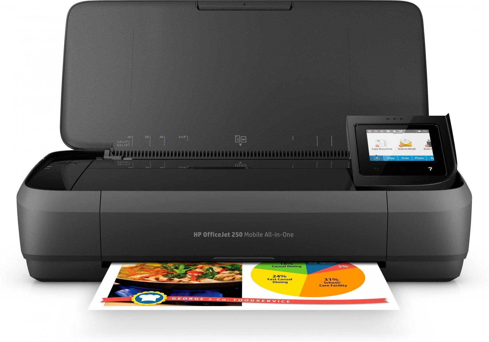 HP OfficeJet 250 Mobile AiO 3in1~~~ AT-Ware - immagine 4